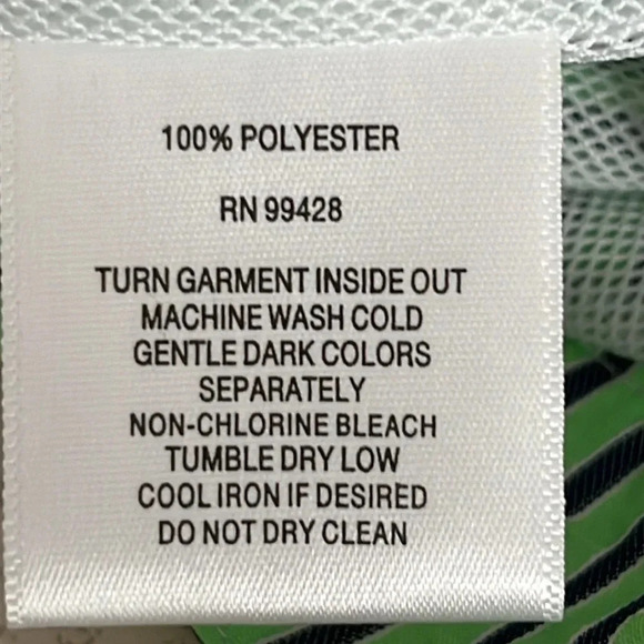 Bugatchi Striped Swim Board Shorts - NWOT - Size 36 - Picture 4 of 5